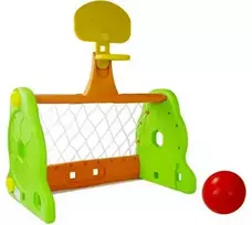 Futbolo vartai su krepšinio lanku vaikams