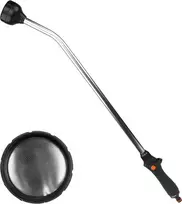 Purkštuvas Bradas Juodas LINE, 76 cm