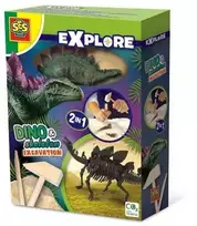 SES Creative – Kasinėjimas – Triceratops ir skeletas – (S25094)