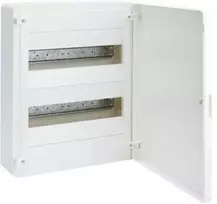 GOLF2 plastikinis virštinkinis skydelis VS212PD 2x12 mod. Hager (IP40)