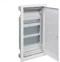 Hager 60 mod. multimedia skydelis metalinėmis durelėmis Hager VOLTA3 VU60NWB