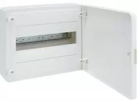 GOLF2 plastikinis virštinkinis skydelis VS112PD 1x12 mod. Hager (IP40)