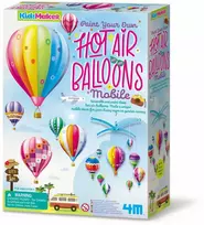 4M KidzMaker DIY Kūrybinis rinkinys „nuspalvink oro balionų karuselę“