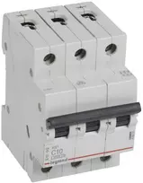 Automatinis jungiklis MCB RX3 Legrand 419233 (10A, 3P, 230V, 6kA)