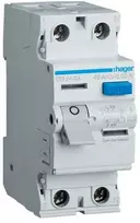Srovės nuotekio relė Hager CD240J (A, 40A, 2P, 30mA, 230V)