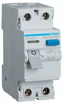 Srovės nuotekio relė Hager CD241J (AC, 40A, 2P, 30mA, 230V)