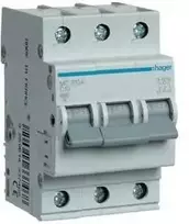 Automatinis jungiklis Hager MC316 (16A, 3P, 400V, 6kA)