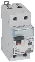 Srovės nuotekio relė su automatiniu jungikliu Legrand 411053 (C, 32A, 2P, 30mA, 230V)