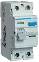 Srovės nuotekio relė Hager CD226J (AC, 25A, 2P, 30mA, 230V)