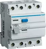 Srovės nuotekio relė Hager CD440J (AC, 40A, 4P, 30mA, 230V)