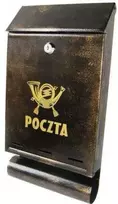 Antikvarinė pašto dėžutė su vamzdeliu (A-4T)