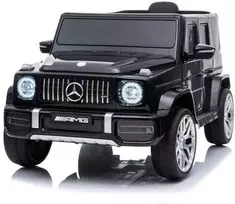 Vaikiškas elektromobilis MUKUTISRIDES Mercedes Benz G63 AMG (juodas, vienvietis)