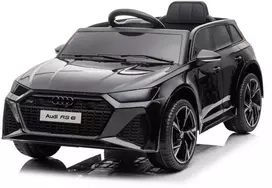 Vaikiškas elektromobilis Audi RS6 (juodas, vienvietis)