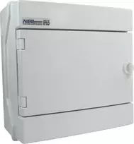Elektro-Plast RH-8/B Hermetiškas skirstomasis įrenginys, montuojamas ant paviršiaus, 8M IP65 VDE 36.7 E-P 4224