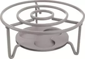 Orion Šildytuvas arbatinukui 16,5 cm metalinis pilkas