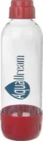 Orion vandens butelis AQUADREAM 1,1 l raudonas