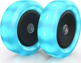 BERG "Nexo" ratai 120x40 mm su žibintais, mėlyni