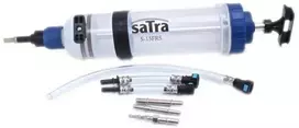 Satra Švirkštas alyvai skysčiams skaidrus su adapteriais 1500ml