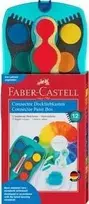 Akvareliniai dažai Faber-Castell Connector Turquoise, 12 spalvų