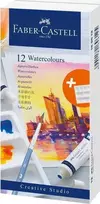 Akvarelė Faber-Castell tūbelėse, 12 spalvų, 9ml