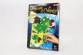 Ranok Rytas *****Blizgučių paveikslas Dinozauras Triceraptos 52789