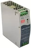 TST „MEAN WELL SDR-120-48“ DIN BĖGELIO IŠJUNGIMO MAITINIMO ŠALTINIS
