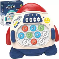 WOOPIE 52296 Žaidimas Rocket POP-it raudonas