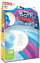 ZIMPLI KIDS šnypščianti vonios bomba MĖNULIS, 110 g