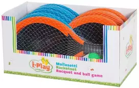 I-Play Žaislinio teniso komplektas Play 2 raketės/2 kamuol.