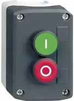 Schneider Electric spyruoklinio grąžinimo mygtuko valdymo stotelė, polikarbonatas, žalia, raudona, įvestis/išvestis, IP66, IP67, IP69K