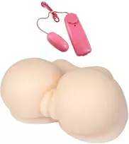 B Series Lyla B serijos Lyla Masturbator realistiškas 2 skylių vibracija 3kg xl