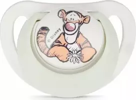 NUK NUK čiulptukas USP 0-6M SIL STAR TIGER10730905 1/6