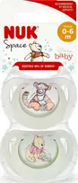NUK NUK SMOCZEK USP 2EL 0-6M SIL STAR 10730906 1/6