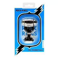Rock Rings Vibruojantis dvigubas erekcijos žiedinis masažuoklis
