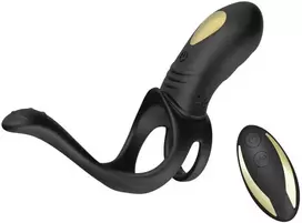 B Series Joy B serijos Joy Vibrating penio žiedas yra masažuoklis su 9 režimais
