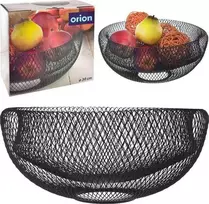 Orion Vaisių krepšelis Metalinis Juodas RADKA 30 cm