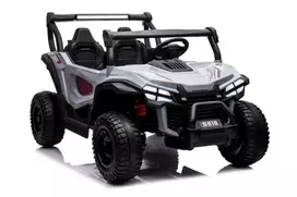 Lean Cars Dvivietis vaikiškas elektromobilis S618 4x4, pilkas