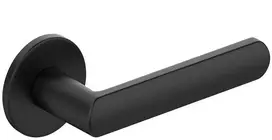 Metal_Bud Durų rankena, vidaus R Slim Juodas LUNA R SLIM, juoda