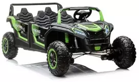 Elektromobilis Buggy A033 4x4 24V, žalias