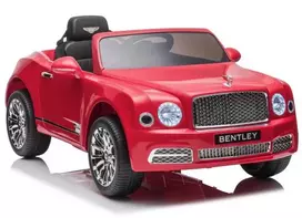 Elektromobilis vaikams Bentley Mulsanne, raudonas