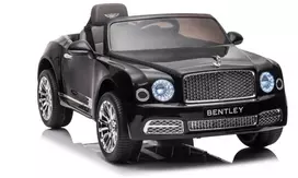 Elektromobilis vaikams Bentley Mulsanne, juodas