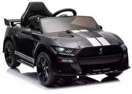 Elektromobilis vaikams Ford Mustang GT500 Shelby, juodas