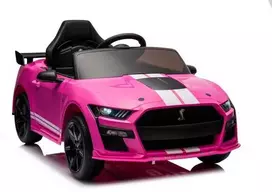 Elektromobilis vaikams Ford Mustang GT500 Shelby, rožinis