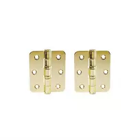 Haushalt Durų lankstas, 63 mm x 75 mm x 2.5 mm, žalvario sp. 2 vnt.