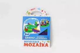 Teka *MOZAIKOS blizgus, TRANSPORTO PRIEMONĖS, 3in1, magnetai + putplastis