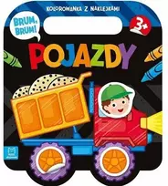 Aksjomat „Axiom Brum, Brum!“ transporto priemonių spalvinimo puslapis su lipdukais 38740