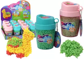 Minkomi putų polistirolo kamuoliukai Lean Toys, žali