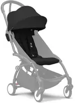 Stokke Yoyo 3 spalvų rinkinys - spalvų rinkinys, vežimėlio užvalkalai | Juoda