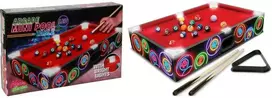 Tender Toys MINI BILIARDO STALAS SU LED-ŠVIESOS PRIEDAIS