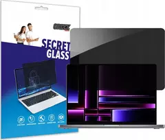 GrizzGlass filtras GrizzGlass SecretGlass privatumo stiklas, skirtas Apple MacBook Pro 16 colių 2023 m.